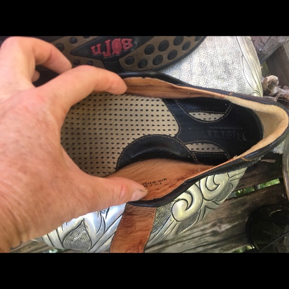 BORN Leather Shoes 7.5 - Picture 4 of 5